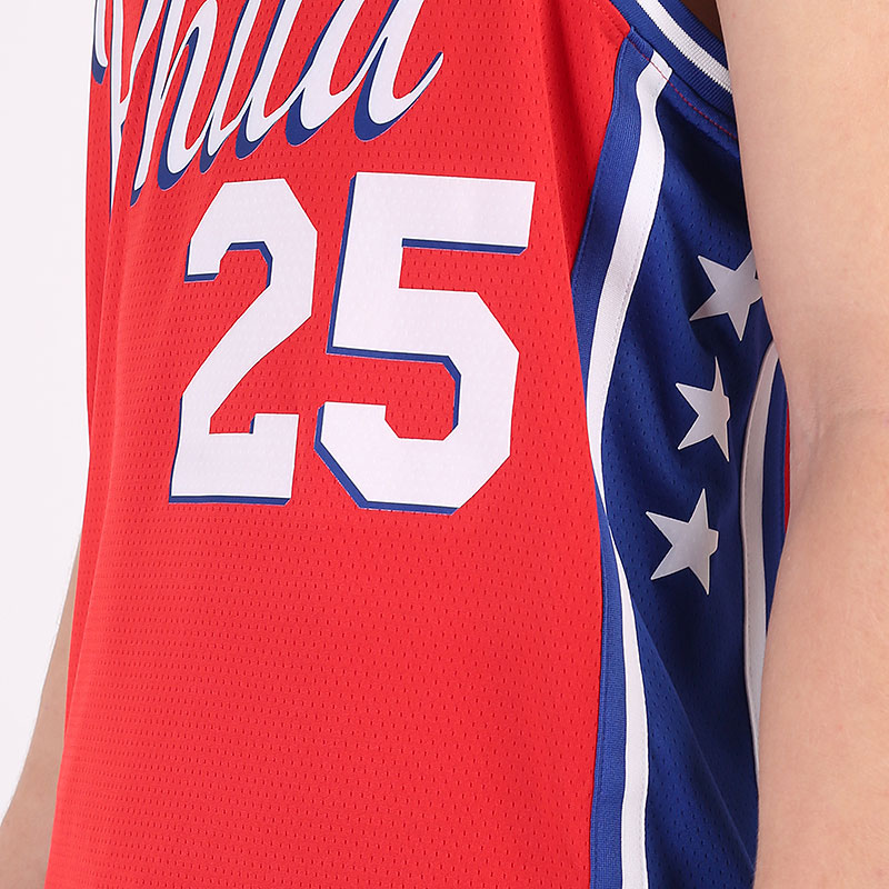 Мужская майка Jordan Ben Simmons 76ers Statement Edition 2020 Jordan NBA Swingman Jersey (CV9490-660)  - цена, описание, фото 2